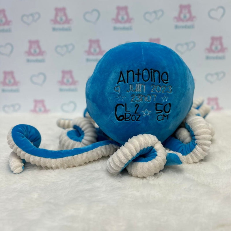 personalized octopus teddy