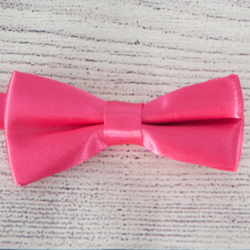 Bow tie hot pink