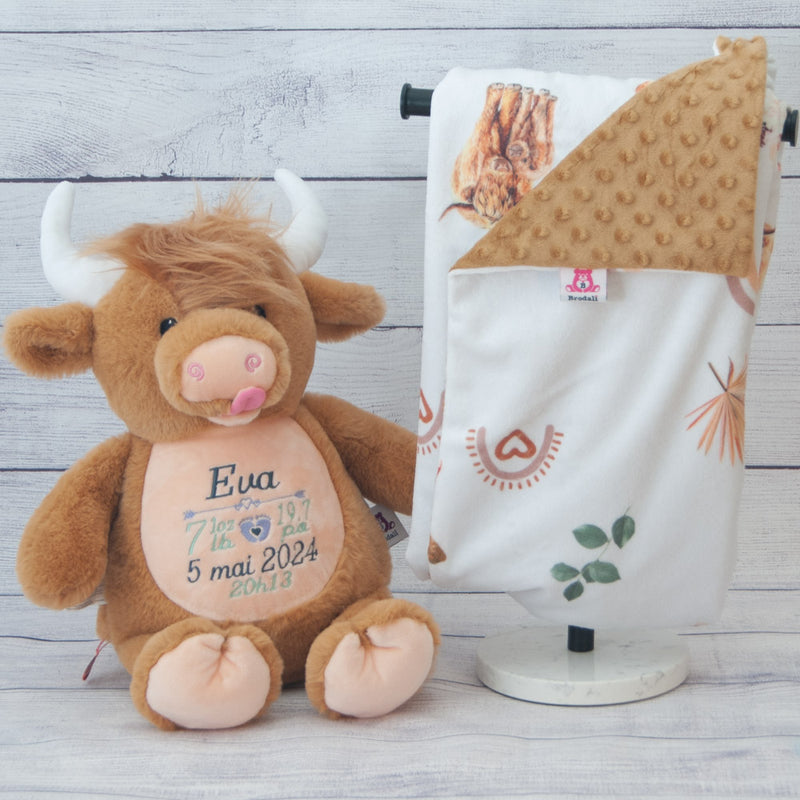 Highland Cow Blanket Bundle