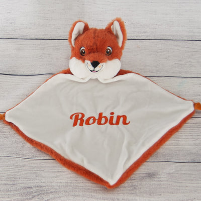 Lovey Fox with Baby's Name