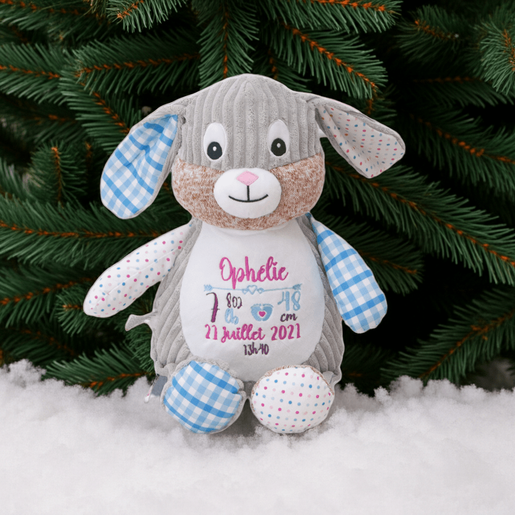 Albany the Bunny - Blue - Plush