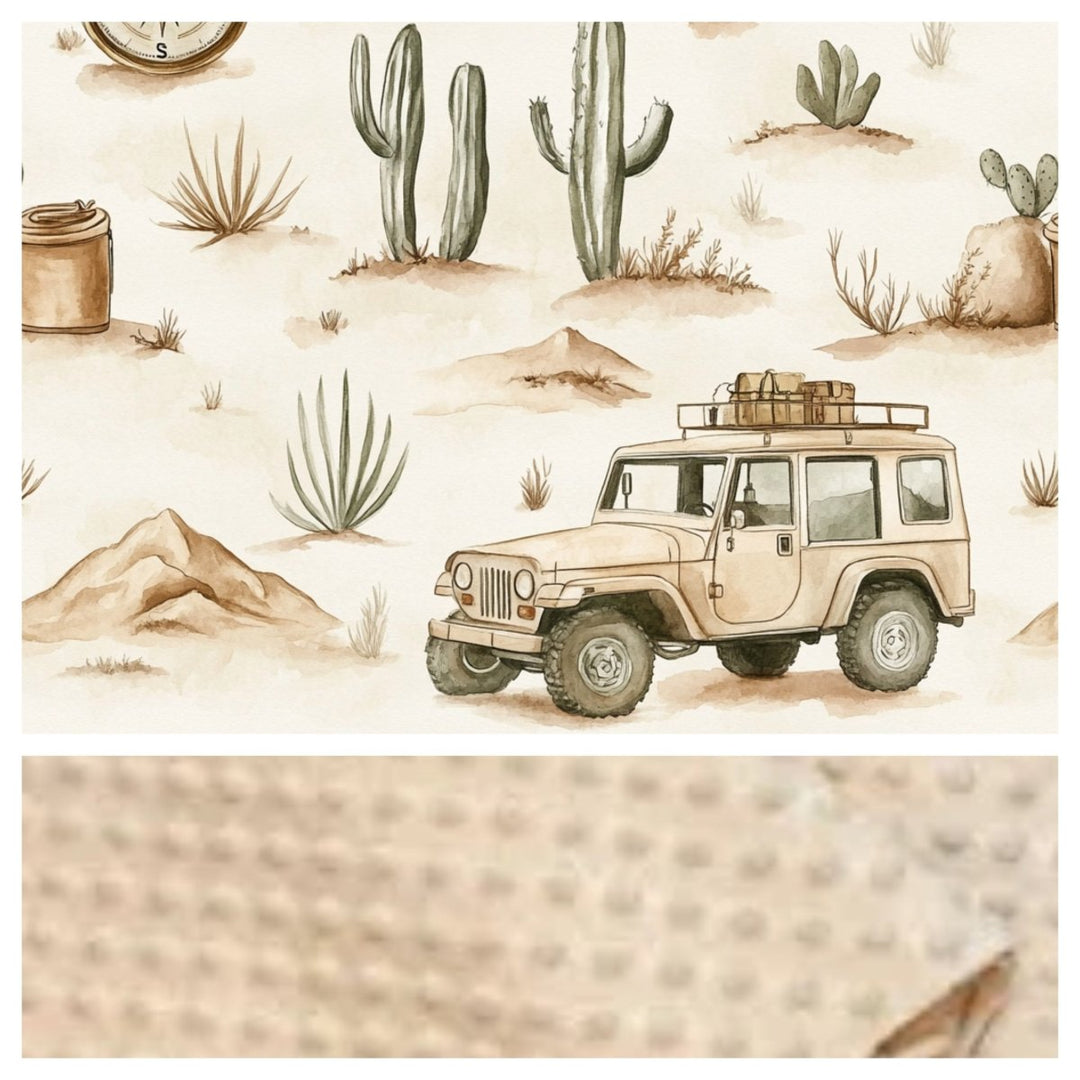 baby minky blanket safari