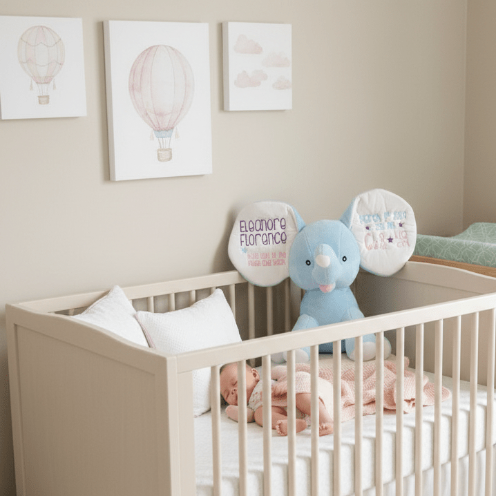 Glacier the Blue Elephant - Plush