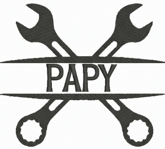 papy mecanique broderie