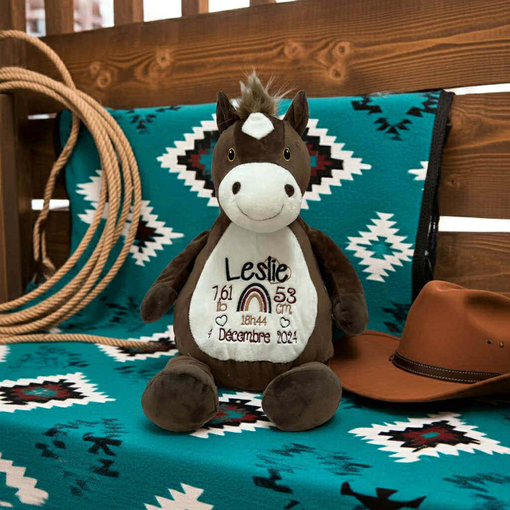 stuffed horse personalized