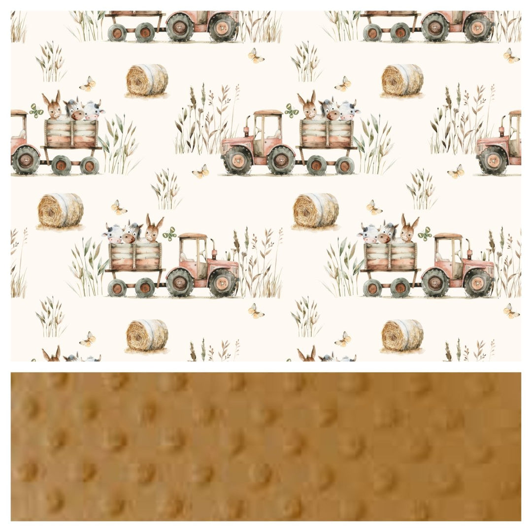 Tractors and Animals - Blanket