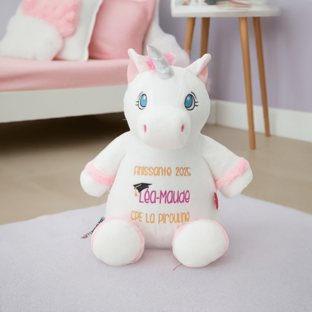 Victoria the White Unicorn - Plush