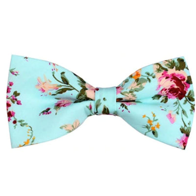 Bow Tie - Flowers - Noeud papillon fleuri