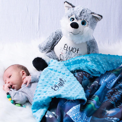 Husky newborn gift idea canada