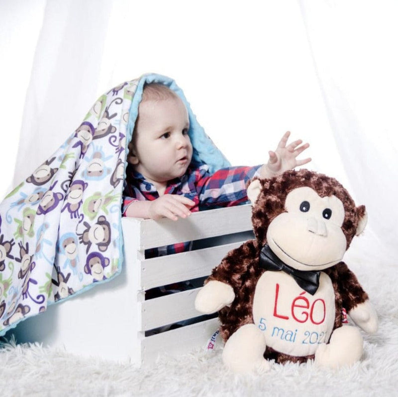 Newborn gift set idea monkeys