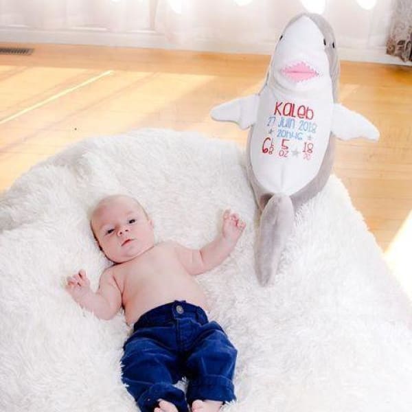 Toutou requin personnalisé - Shark teddy personalized