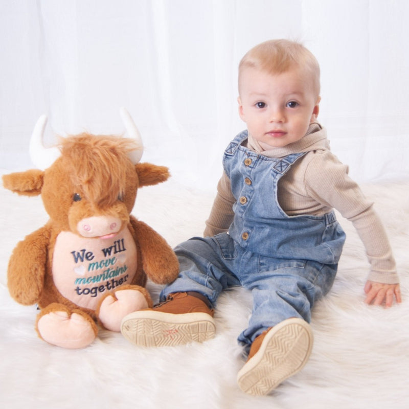 Personalized highland cow